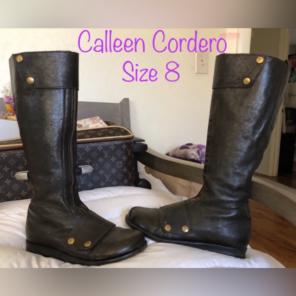 Calleen Cordero leather boots